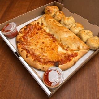 Calzone Pizza & Knots Box