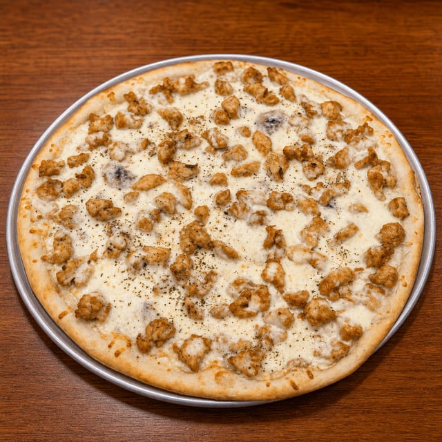 Chicken Marsala Pizza.