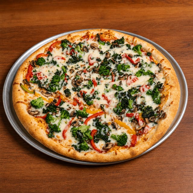 Vegetable Pizza.