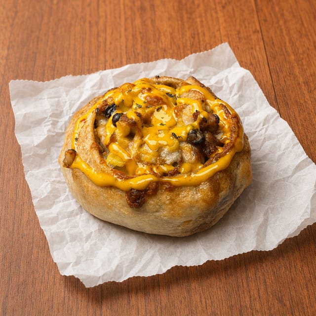 One Chipotle Chicken Pinwheel.